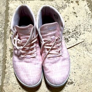 No Bull Project Cute High Top Pink Sneakers,Pre-Loved Size 10 Men’s